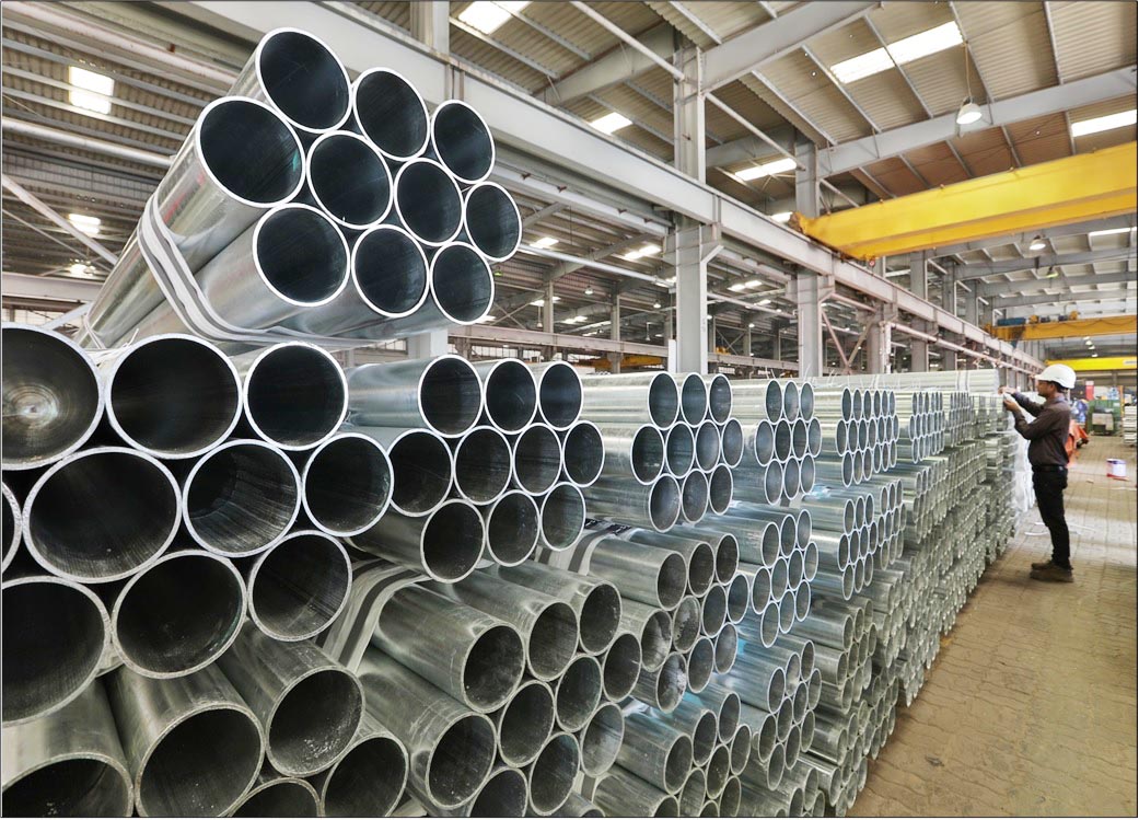 ASTM A500 ERW Black and Galvanized steel tubes